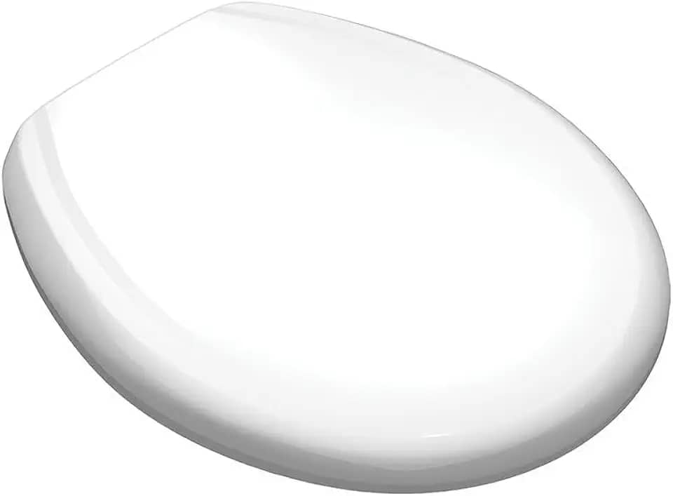 LORENZETTI Assento Sanitário Duratti Branco Oval Universal de Polipropileno, Modelo: 7153011