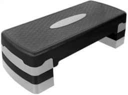 Step Aeróbico de Academia Ajustável 67 x 28 x 10-15 cm com Regulagem de Altura – Antiderrapante, Material Resistente e Design Portátil