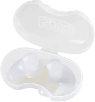 Protetor Auricular, Speedo, Moldado, Silicone Anatômico que Reduz Entrada de Água, Tamanho Único - Transparente