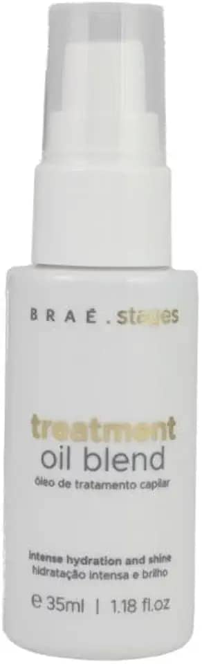 BRAÉ Óleo Condicionante Capilar Stages - Mix De Óleos, 35ml - Brilho Intenso, Leveza e Controle De Frizz - Tratamento De Salão