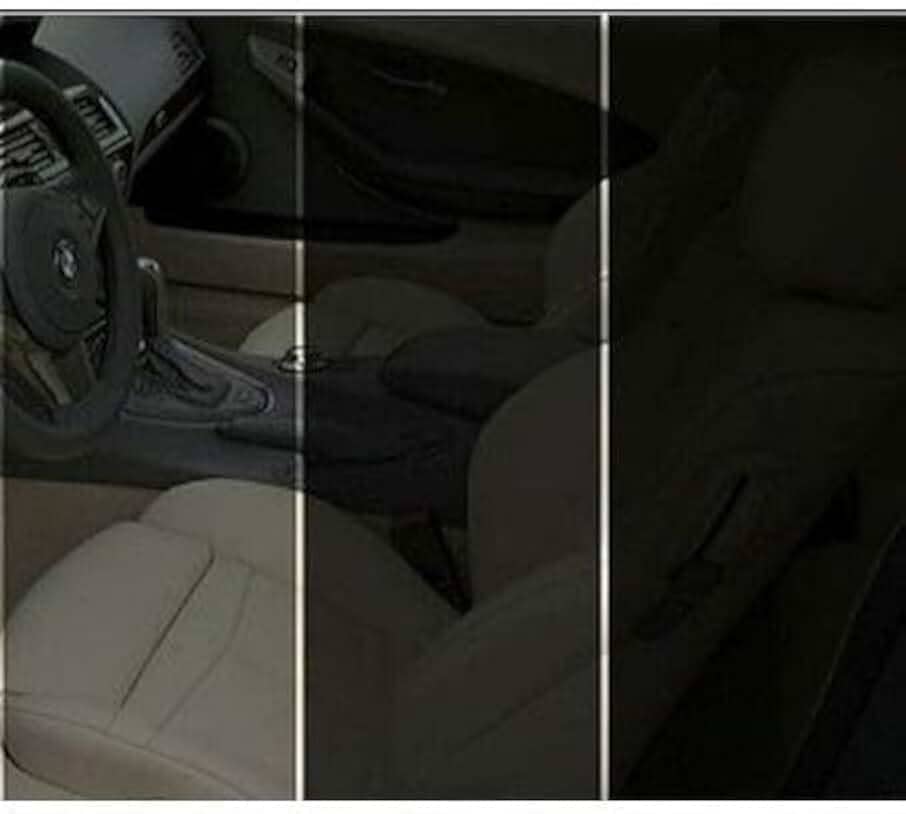 Película fume Residencial e Automotiva para vidros Janela, blindex G5/G20 ou G35 (G5% ESCURO,6M X 50CM)