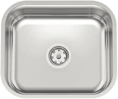 Cuba de embutir Tramontina Lavínia 40 BL em aço inox polido 40x34 cm