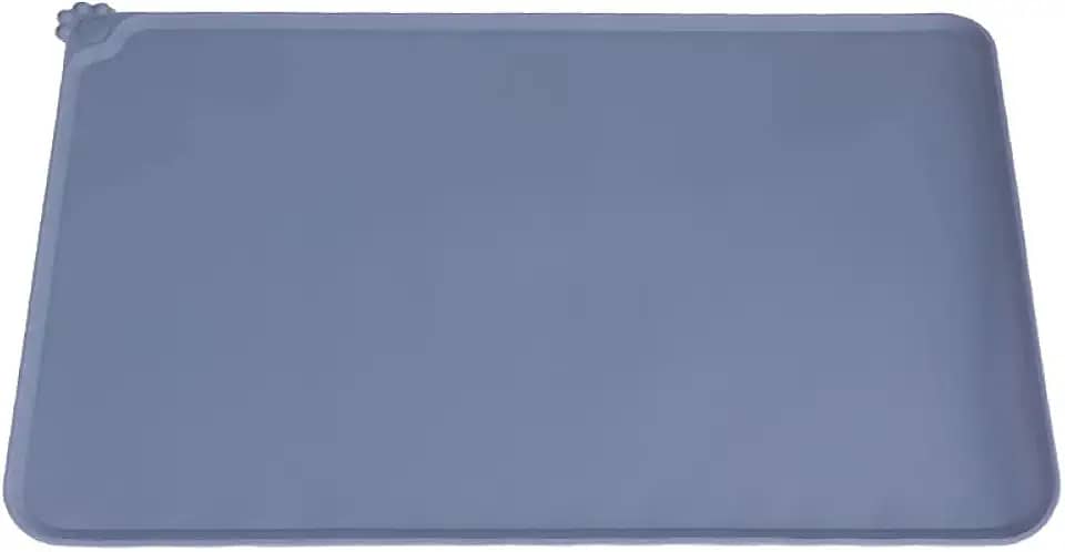 Jogo Americano de Silicone Azul para Pets - Oikos Animal