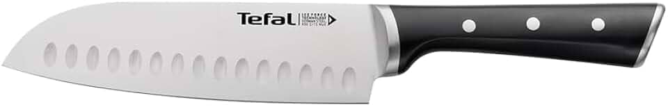 Faca Santoku Aço Inox Tefal 18cm Ice Force