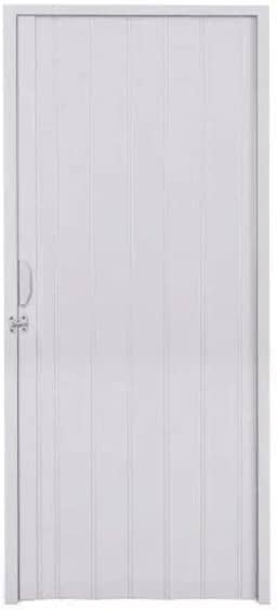Porta Sanfonada PVC Polifort 210cmx80cm Cinza