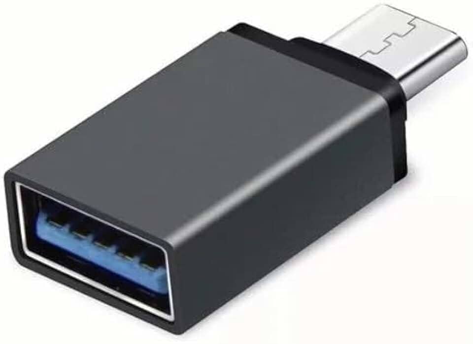 Adaptador USB A Fêmea para Tipo C Macho - OTG