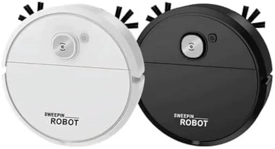 Robô Varredora/Aspirador De Pó Automática 3 Em 1 Limpeza Doméstica Robótico Inteligente E Silencioso