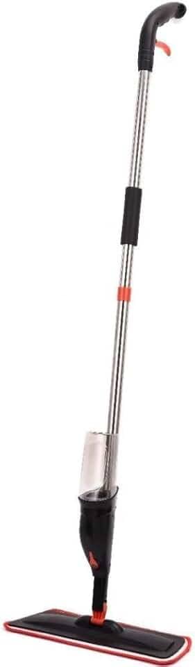 Powermaid Mop Spray com Gatilho e Dispenser para produtos saneantes - Vermelho e Cinza