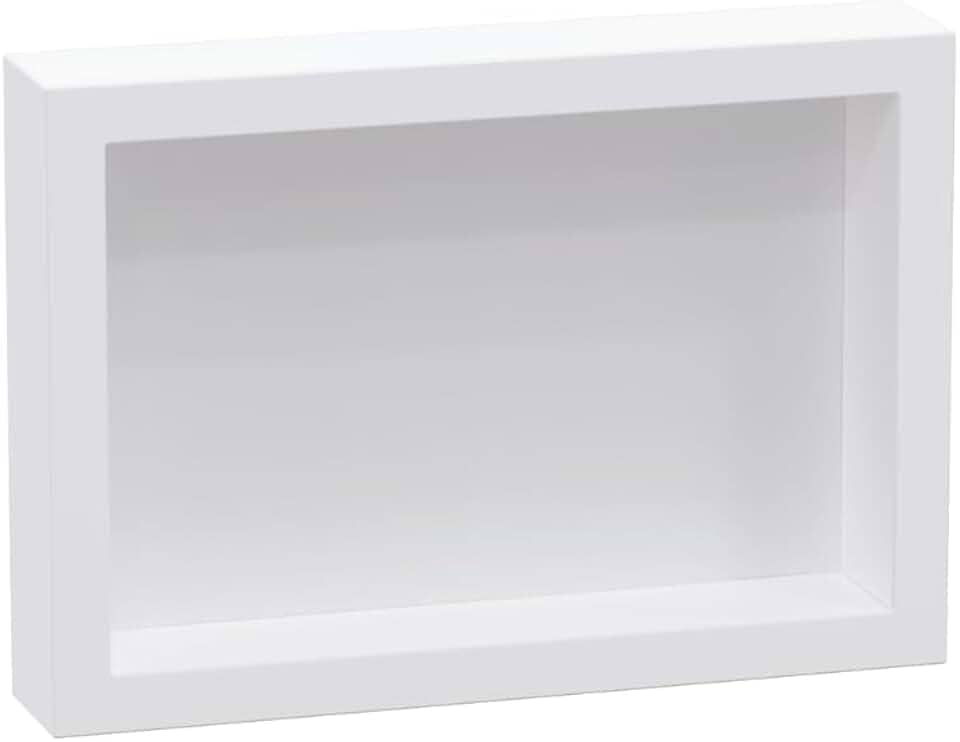 Nicho de Parede Sobrepor 28cmx40cm Branco Arquitech Metasul Banheiro Lavanderia Instalação Fácil