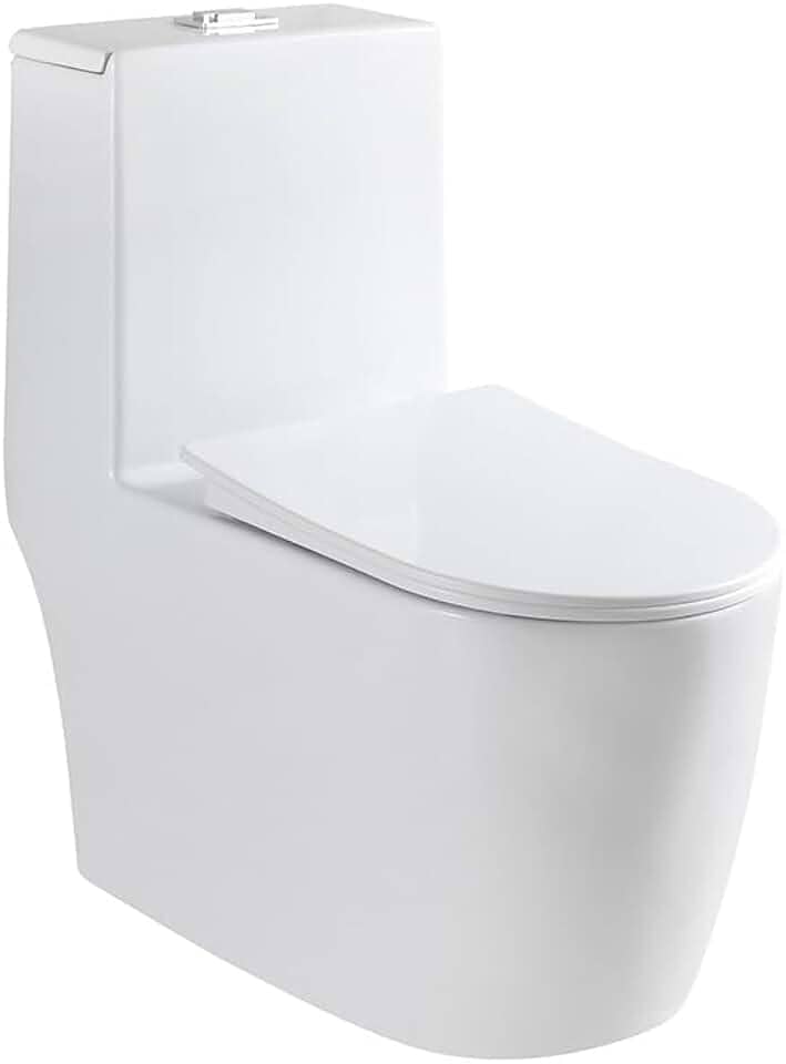 Vaso Sanitário Monobloco Completo Com Assento Branco Gowff