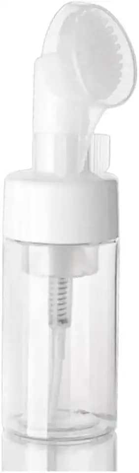 Frasco Pump Espumador com Escova de Silicone 100ML - Cuidados e Uso Eficiente (Ùnico, Unidade, 1)
