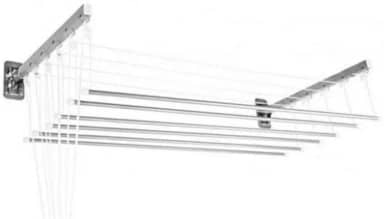 SECALUX VARAL DE PAREDE/TETO PRÁTICO – ALUMÍNIO – 1,00M