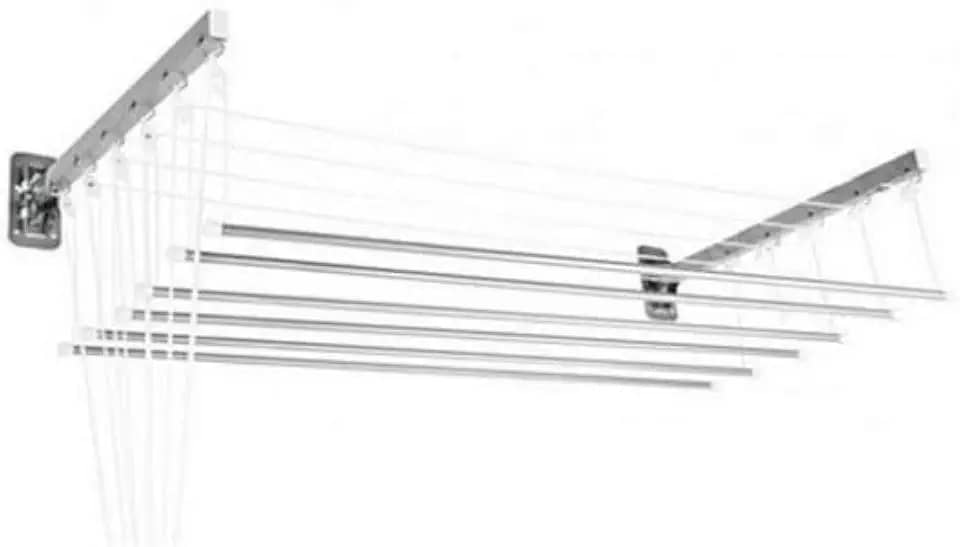 SECALUX VARAL DE PAREDE/TETO PRÁTICO – ALUMÍNIO – 1,00M