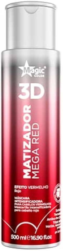 Magic Color Matizador 3D Mega Red500Ml