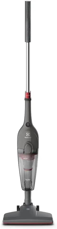 Electrolux, Aspirador pó vertical com fio portátil de mão 2 em 1 potente 1450W cabo 6m capacidade 1,6L filtro HEPA Electrolux STK15 127V Cinza Urban Grey STK