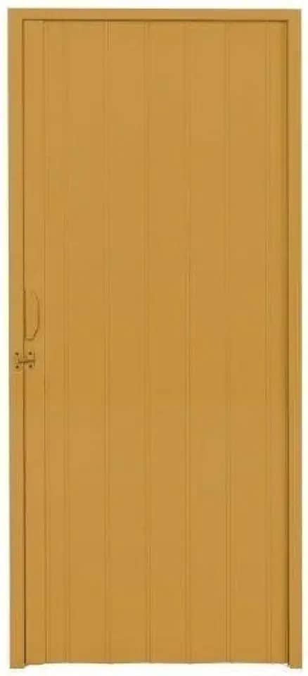 Porta Sanfonada PVC Polifort 210cmx80cm Cerejeira