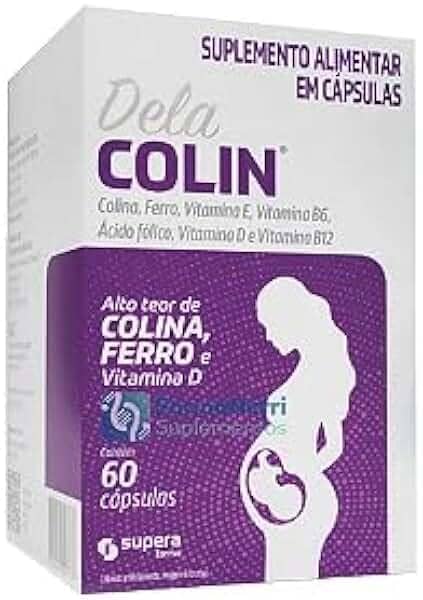 Polivitamínico Dela Colin para Gestantes 60 comprimidos