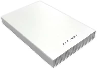 Avolusion HD250U3-WH Disco rígido externo portátil para jogos PS5 de 1 TB, USB 3.0, cor branca (PS5 pré-reformado)
