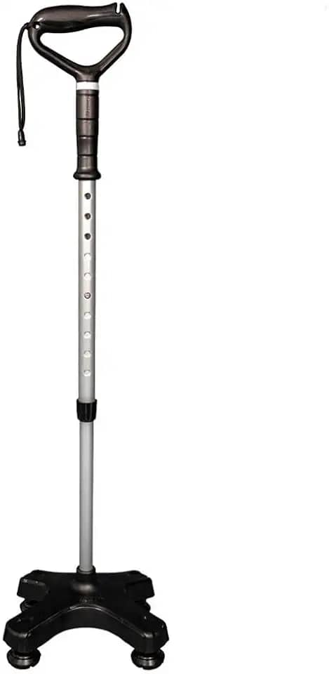 Bengala de Alumínio 4 Pontas Mercur Cor Preto Tamanho Único