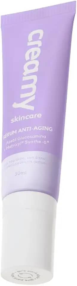 Creamy Skincare Sérum Anti-Aging 30ml| Prevenção Anti-Idade, Pele Mais Firme, Rápida Absorção | Todos os Tipos de Pele, Uso Diurno e Noturno