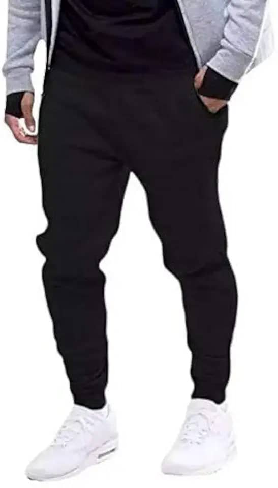 Calça Masculina Moletom Esporte Macio Cinza Grafite G