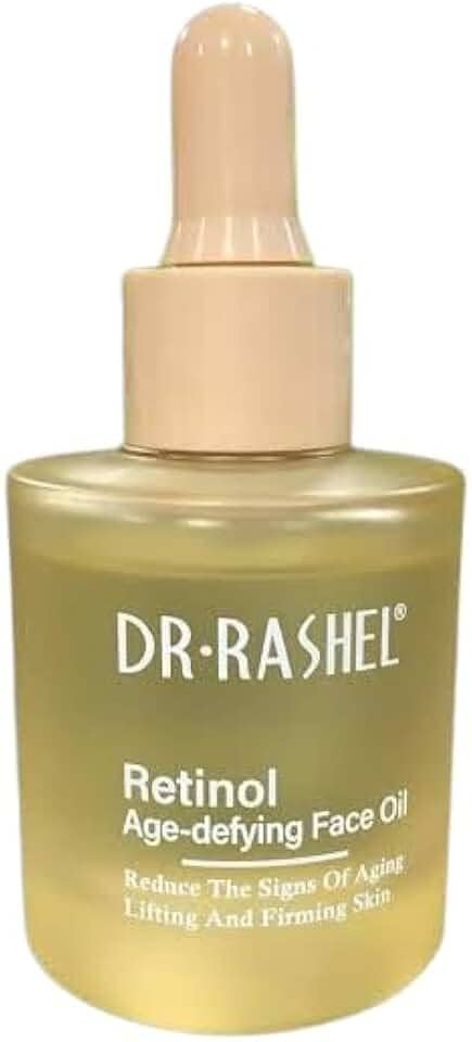 DR-RASHEL Sérum Facial com Retinol para Rejuvenescimento, 35ml, Óleo Facial Anti-idade para Firmeza e Lifting da Pele