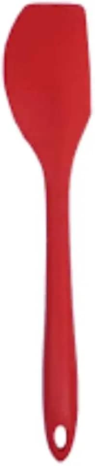 Espátula de Silicone para Cozinha, 28cm, Resistente ao Calor, para Raspagem de Panela e Confeitaria (Vermelho)