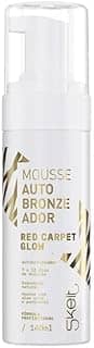 Skelt Mousse Autobronzeador 140ml | Bronzeado Médio, 6 a 8 Horas Para Um Bronzeado Perfeito, Duração de 7 a 12 Dias, Cor-Guia | Todos os Tipos de Pele