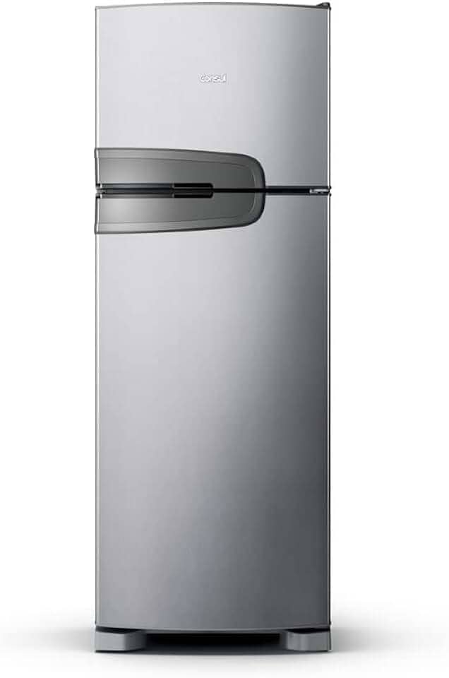 Geladeira Consul Frost Free Duplex 340 litros com Prateleiras Altura Flex cor inox - CRM39AK 220V