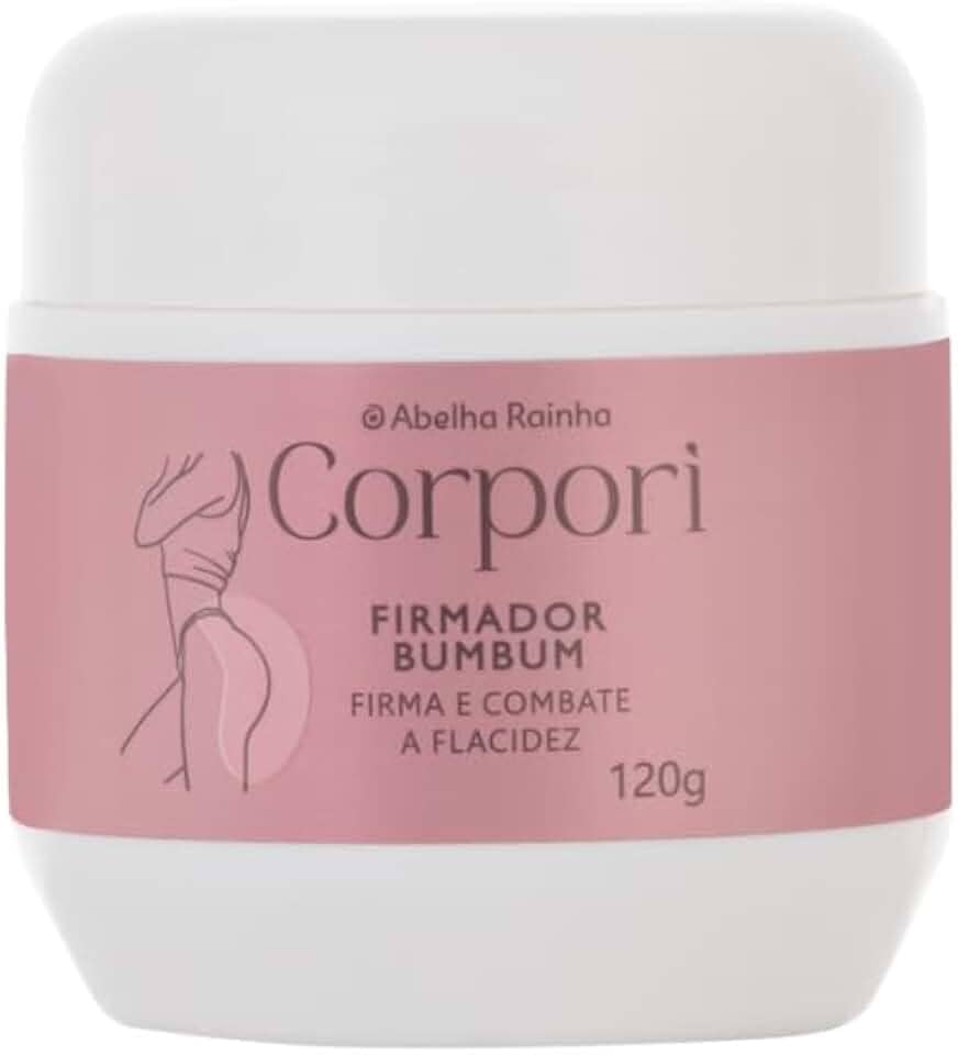 Creme Firmador Para Bumbum Com DMAE e D-Pantenol Corpori - Abelha Rainha 130g