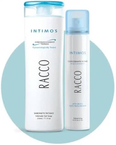 Kit Sabonete Liquido + Desodorante Intimo Racco Feminino