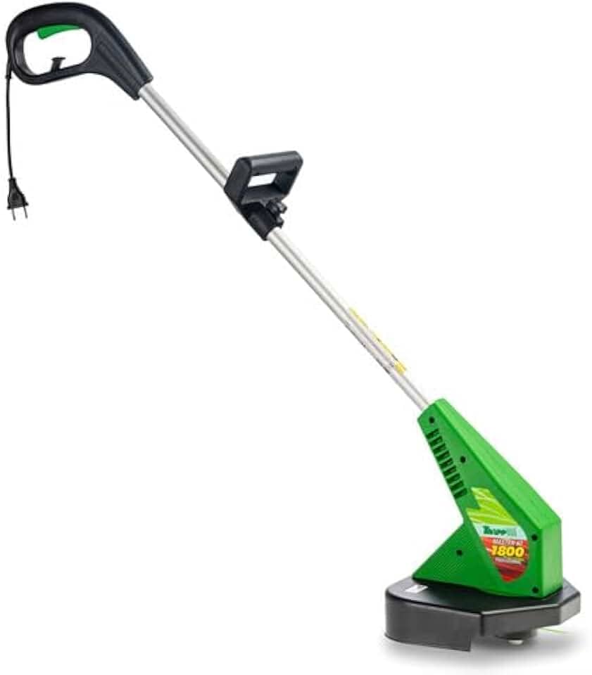 Aparador Cortador Elétrico Máquina Cortar Grama Capinadeira Roçadeira Trapp Master AT 1800W Nylon Jardim (220, Volts)