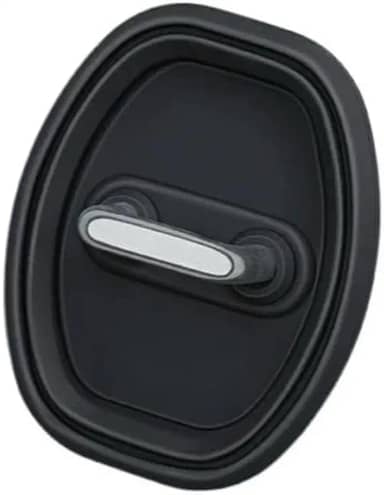 Kit 4 Pcs Amortecedor Fechadura Borracha Protetor Porta Do Carro Batente Anti Impacto Colisão Veicular Universal(Preto)