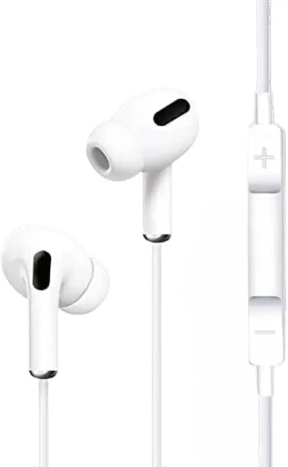 Fone de Ouvido com Fio 2ª Geração, Qualidade Premium. Compatível com Lightning, IOS. Compatível com iPhone 5, 6, 7, 8, X, 11, 12, 13 e 14.