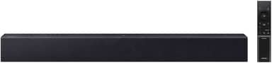 Soundbar Samsung HW-B400F, com 2.0 canais, Bluetooth, Subwoofer integrado e HDMI ARC