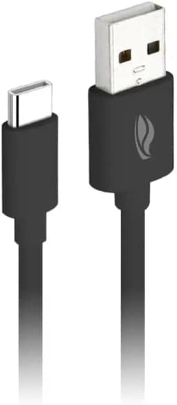 C3TECH Cabo USB para USB C CB-C10BK Preto - Comprimento de Cabo 1Metro; Corrente de 3A; compativel com Android e iPhone