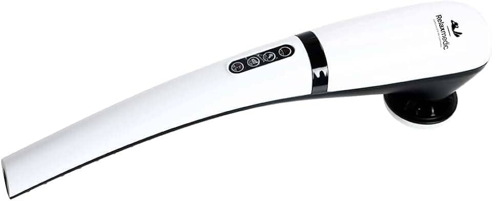 Massageador Elétrico Corporal Portátil Body Therapy Com Aquecimento e 7 Acessórios - Relaxmedic (127)