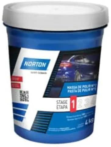 Massa de Polir Base Água N2 Norton 1KG