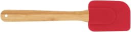 Mor - Espátula Reta Silicone e Bamboo Vermelha
