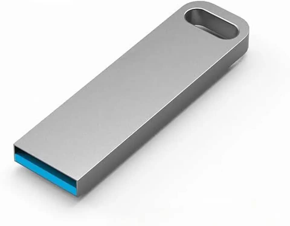 PENDRIVE METALIZADO DE 1TB E 2TB, TIPO A, COM INTERFACE USB 3.2, NAS CORES PRETA E PRATA, + 1 HUB INTERFACE USB 3.0 DE 4 PORTAS E 1 ADAPTADOR DE USB C PARA USB MICRO. (CATÁLOGO 89). (PRATA, 1, TB)