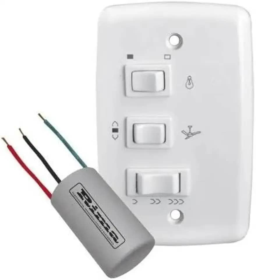 OLKIEQZ Controle para Ventilador de Teto com Capacitor 3 Fios 127V