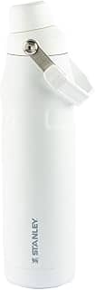Stanley - Garrafa de Água Aerolight com Tampa Fast Flow, Garrafa Térmica a Vácuo para Bebidas Frias, Aço Inoxidável Leve, 1,1 L, Polar