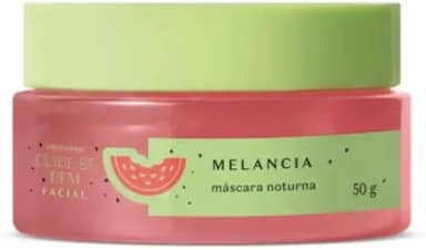 Máscara Facial Noturna Cuide-se Bem Melancia 50g