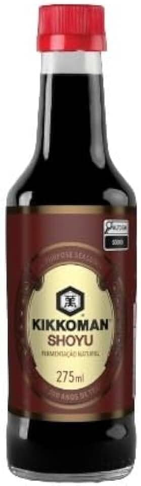 Molho Shoyu Kikkoman Fermentação Natural 275 Ml Uni