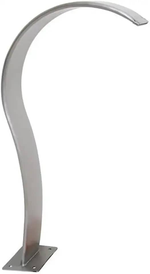 Cascata Slim 70 Cm Aço Inox Mini Para Piscina de Vinil Fibra e Alvenaria