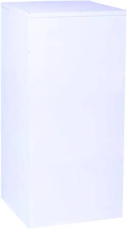 Cubo Tablado Para Lojas Vitrine Base Fotos MDF Branco 90x30x30cm