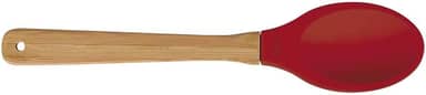 Mor - Colher Silicone e Bamboo Vermelha