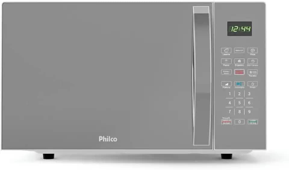 Forno Micro-ondas Philco PMO28S 25L Limpa Fácil 1100W 110v