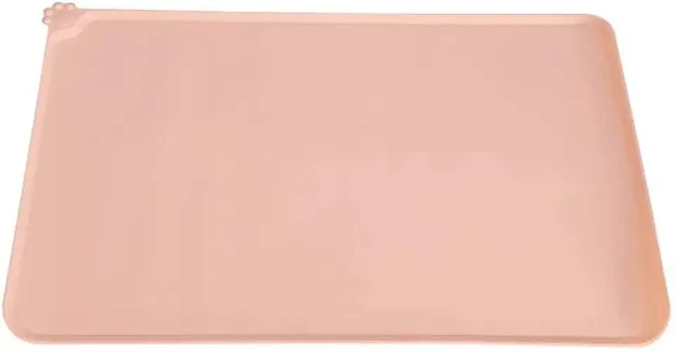 Jogo Americano de Silicone Rosa para Pets - Oikos Animal