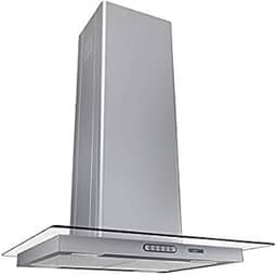 Coifa Ilha Vidro Reto Inox 60cm - Fogatti 110V